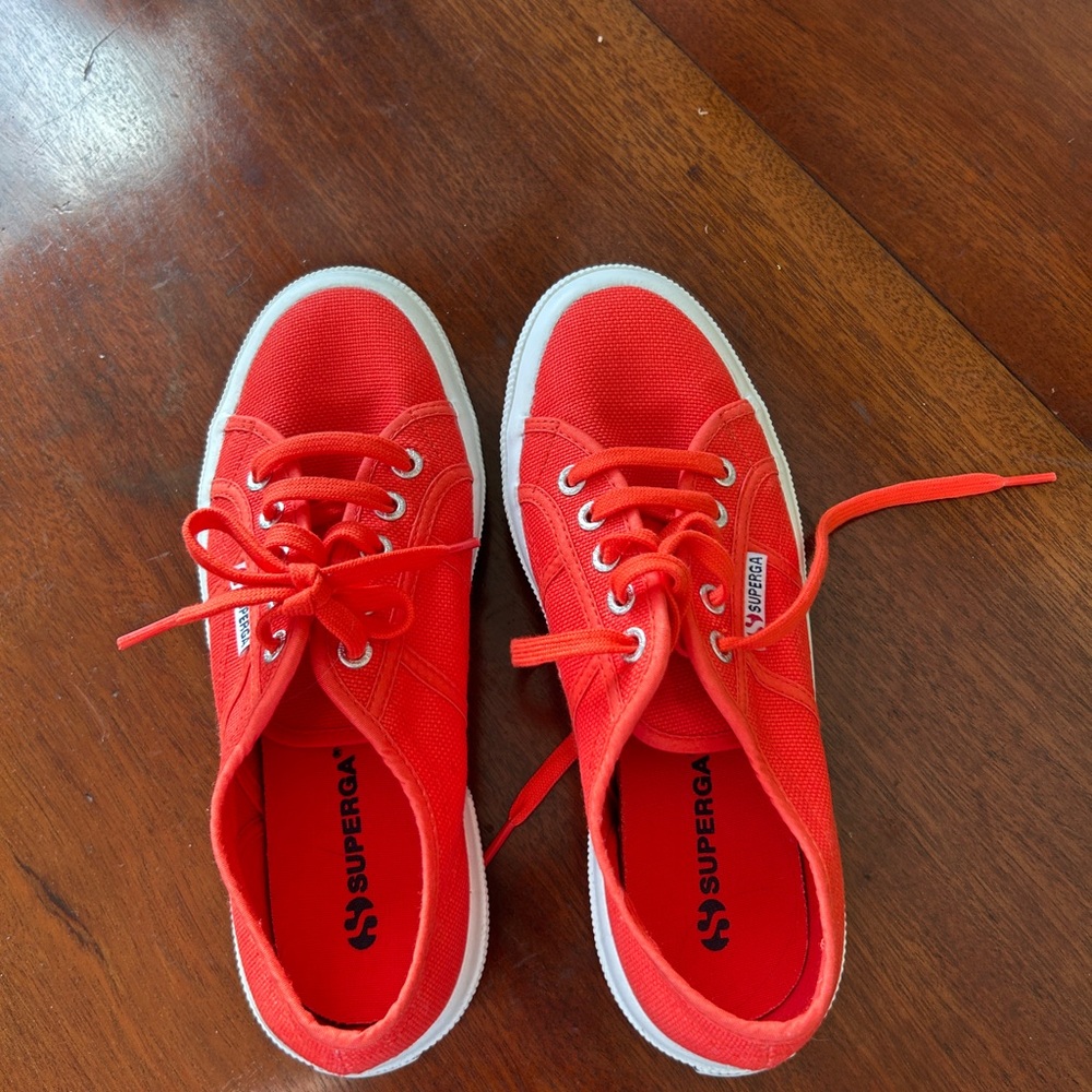Superga Women's Red Sneakers